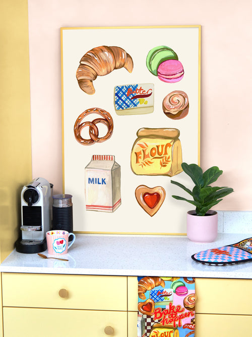 Baking Icons Print