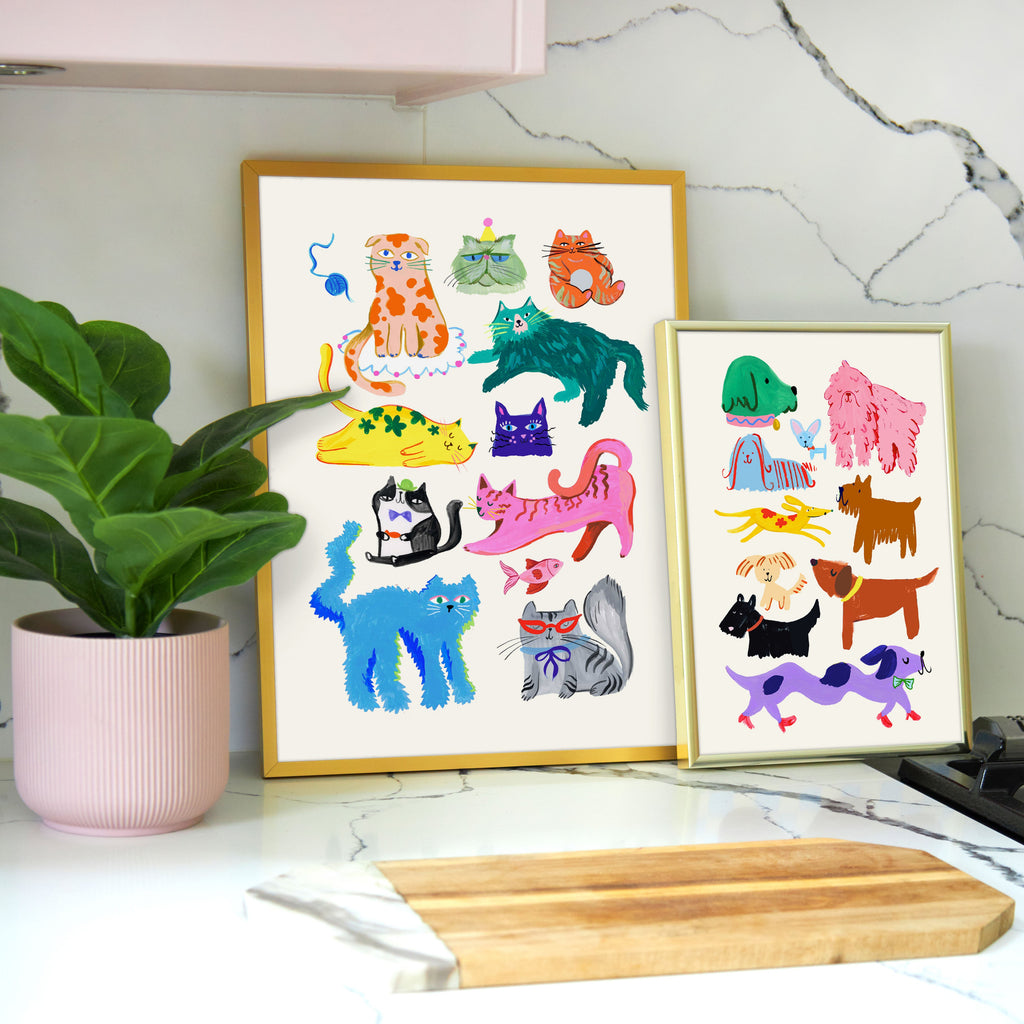 Cat Club Print