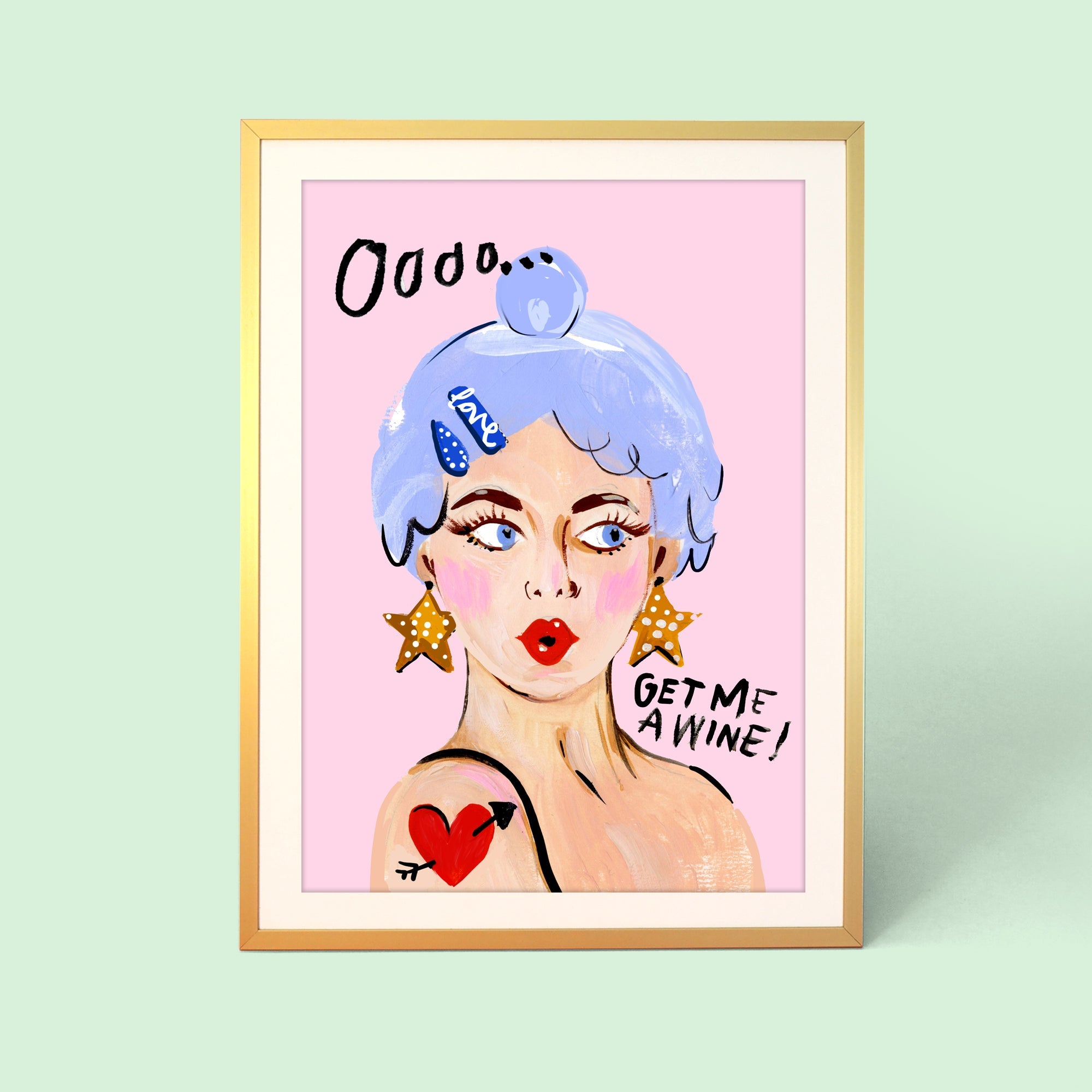Get Me A Wine Print