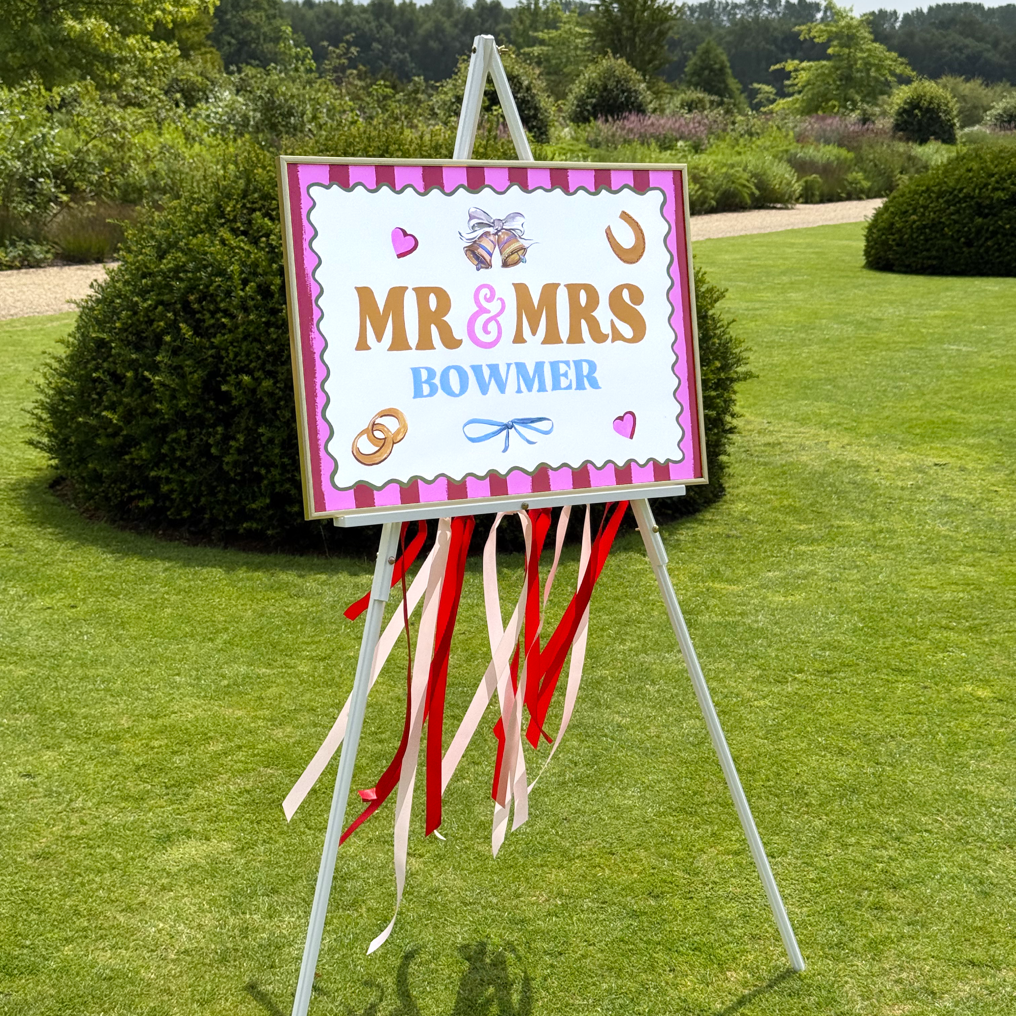 Mr & Mrs Personalised Print