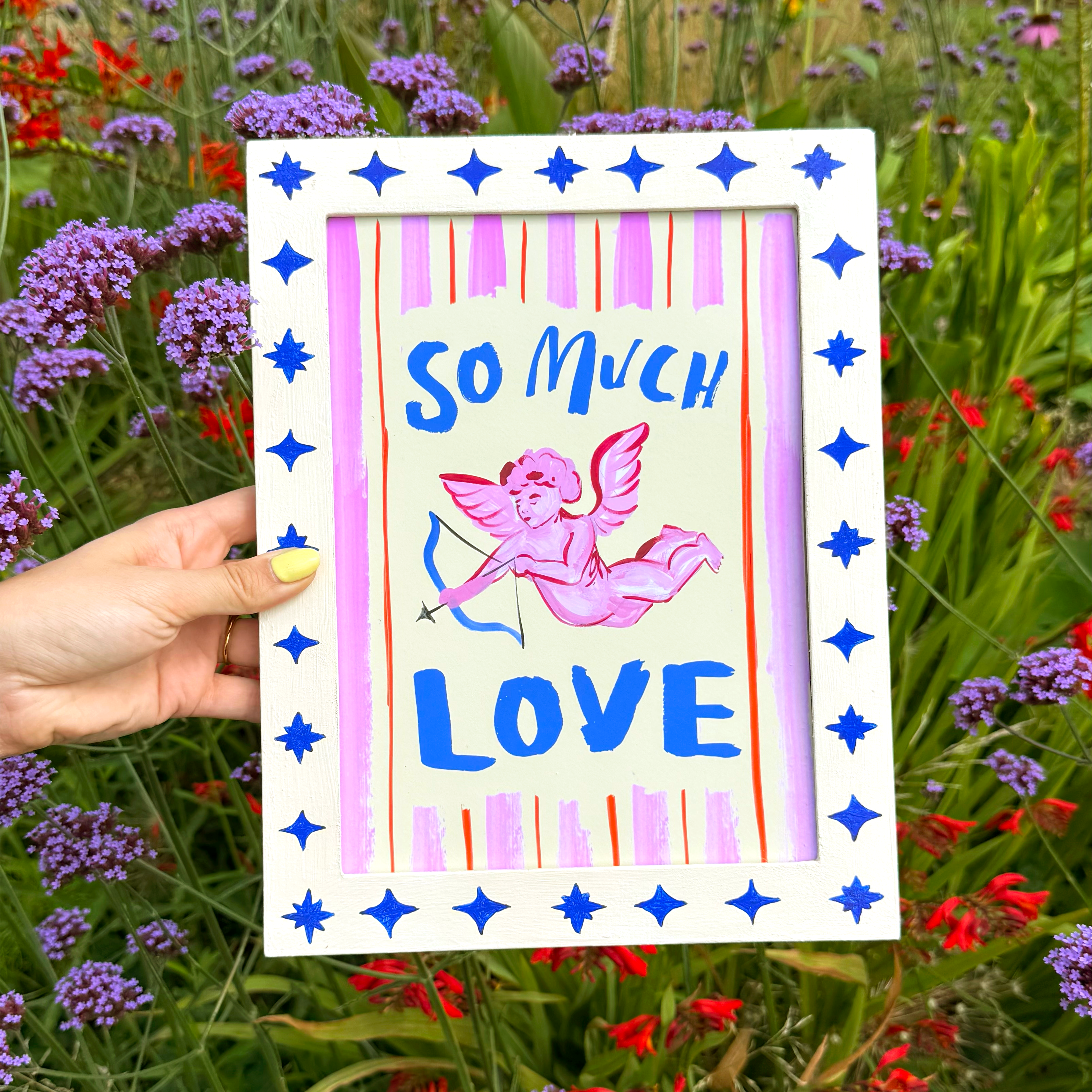 So Much Love Cupid Print