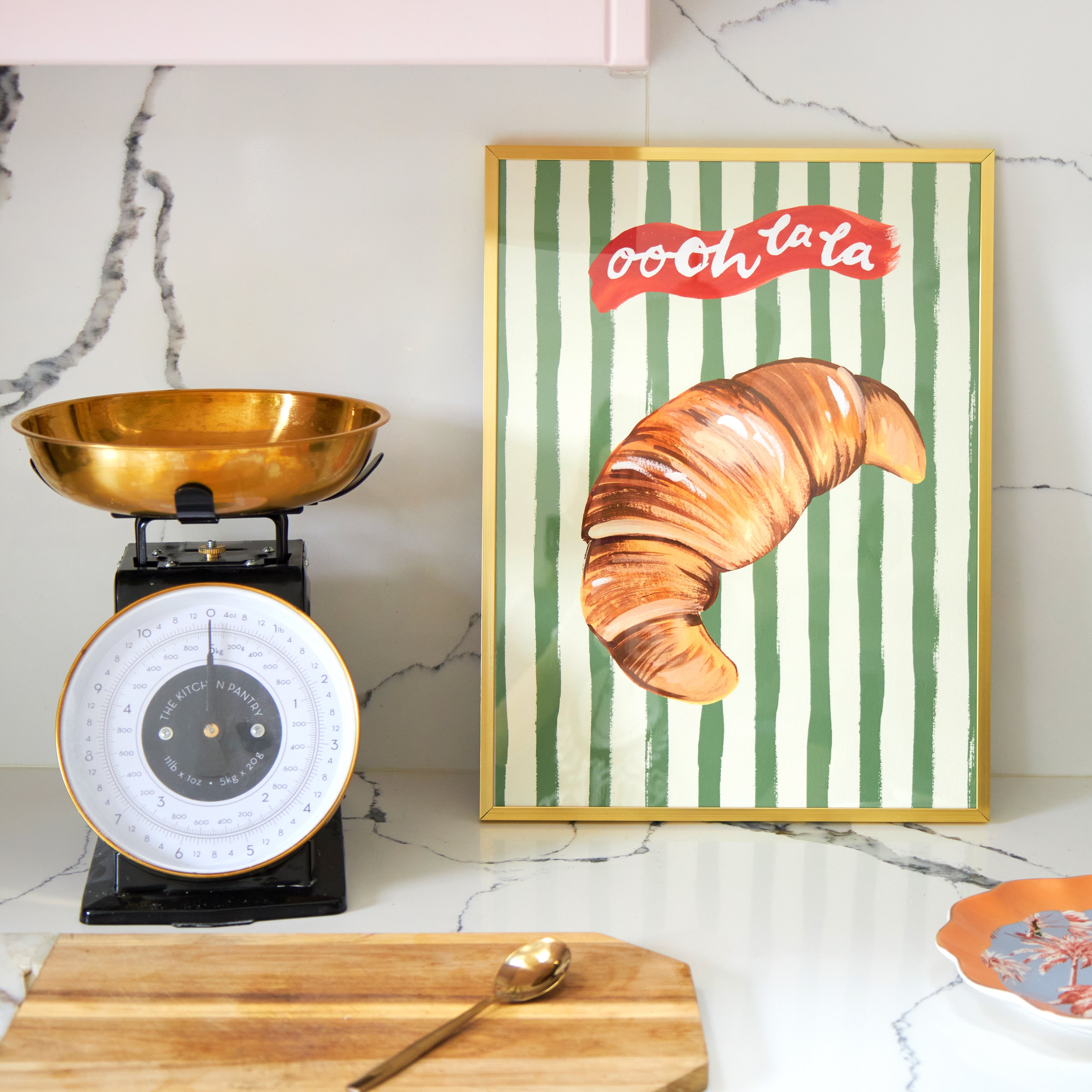 Oooh La La Croissant Print