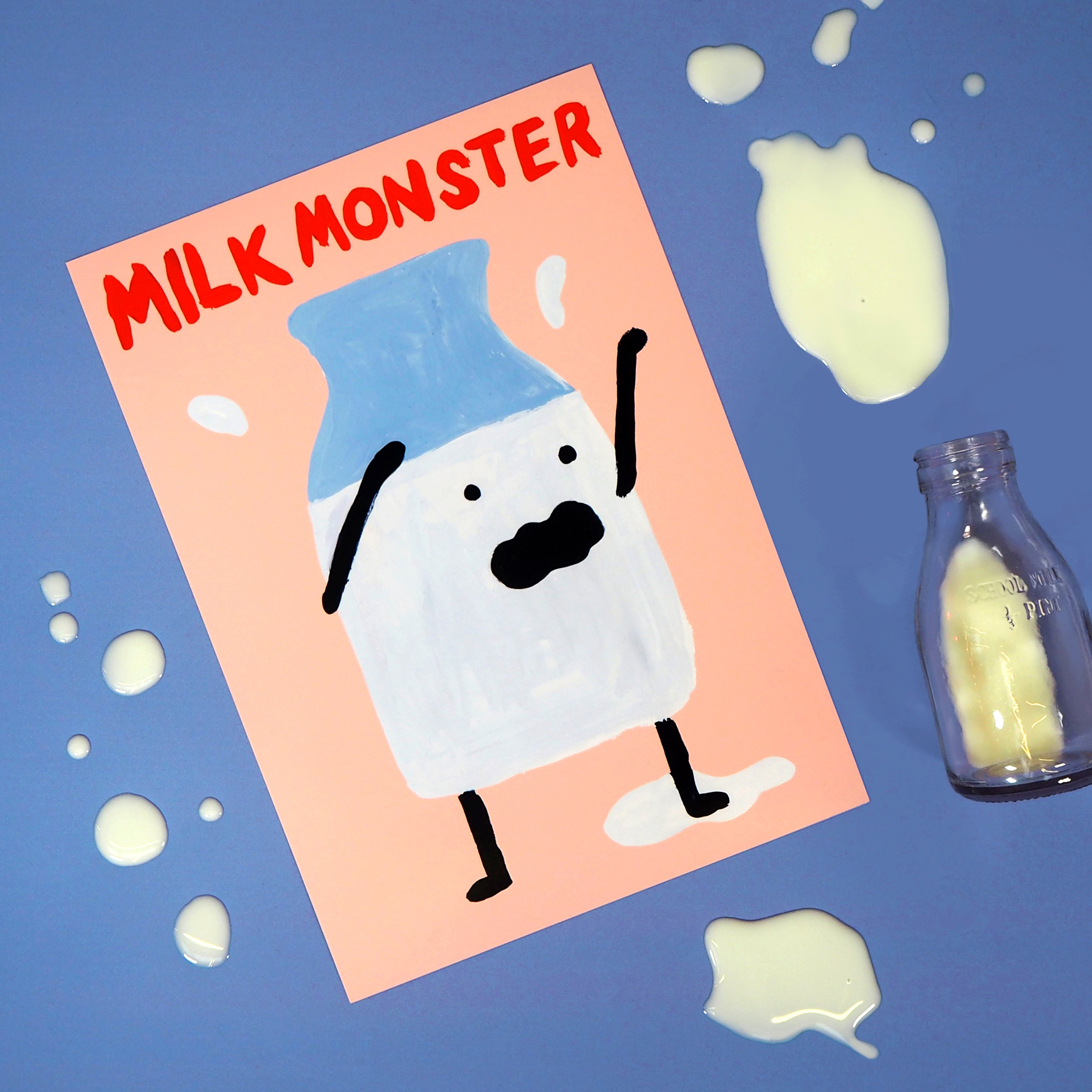 Milk Monster Print