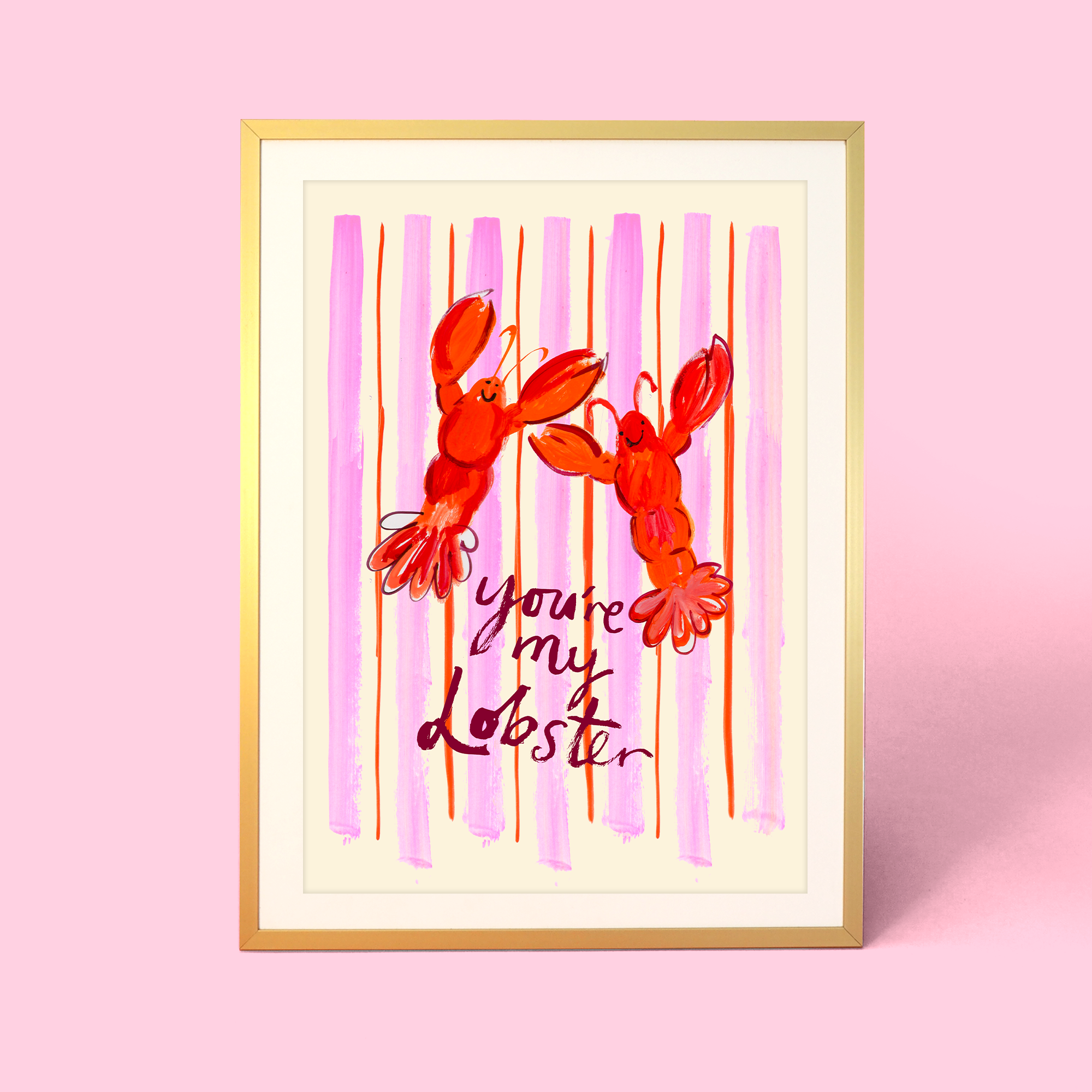 You're My Lobster Print