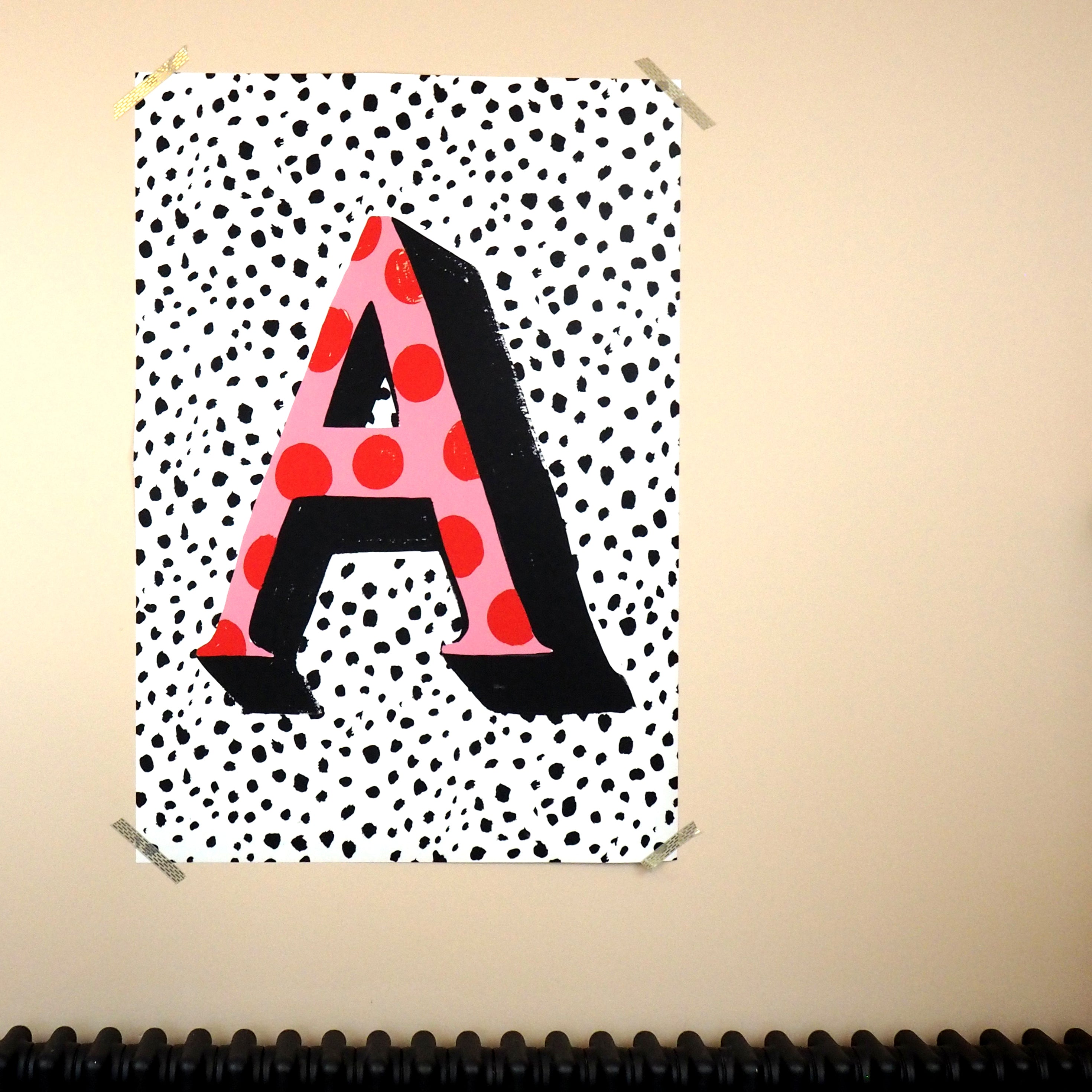 Personalised Initial Print